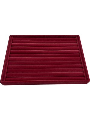 Pileli Store Yatay Sosisli Anfora Yüzük Kelepçe Standı 24*34 cm