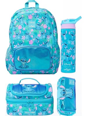Smiggle Stitch Okul Sırt Çantası 4’lü Set