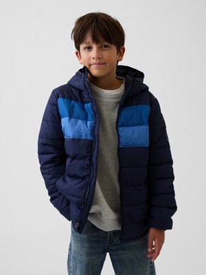 Gap Erkek Çocuk Lacivert Puffer Şişme Mont