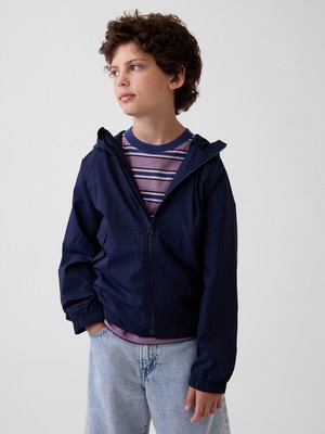 Gap Erkek Çocuk Lacivert Relaxed Rüzgarlık