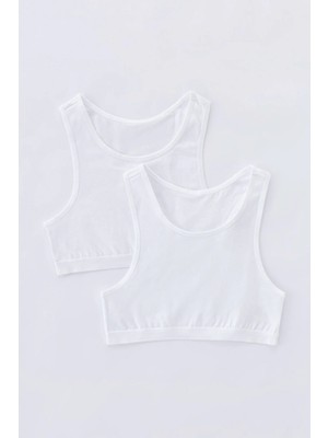 Penti Beyaz Teen W Basic 2Li Spor Atlet