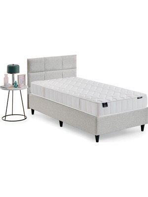 Yataş Supreme Star Lento New Deep Yatak Baza Başlık 3'lü Set - Krem