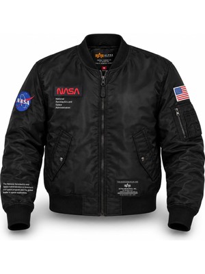 Crew Turk Ribana Yakalı Pilot Montu  Siyah "nasa"