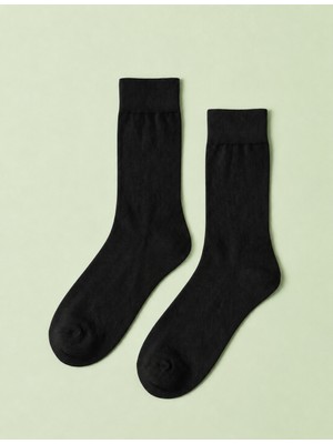 Carnaval Socks Carnaval Siyah Bambu Unisex Soket Çorap