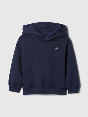 Gap Erkek Bebek Lacivert Vintagesoft Relaxed Kapüşonlu Sweatshirt