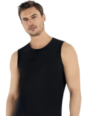 fiyakamstore Şahinler Gri Erkek Sıfır Kollu Likralı Süprem Atlet ME077