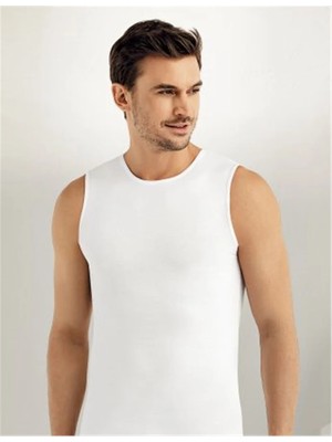 fiyakamstore Şahinler Gri Erkek Sıfır Kollu Likralı Süprem Atlet ME077