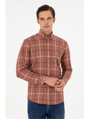 U.s. Polo Assn. Feru Kiremit Erkek Gömlek 1958877