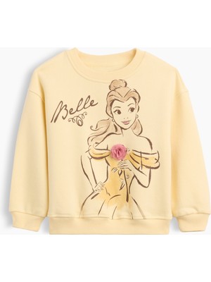 Gap Kız Bebek Sarı Disney Vintagesoft Sweatshirt