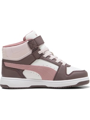 Puma Rebound Slam Mid Ac+ Ps Kahverengi Kız Çocuk High Sneaker