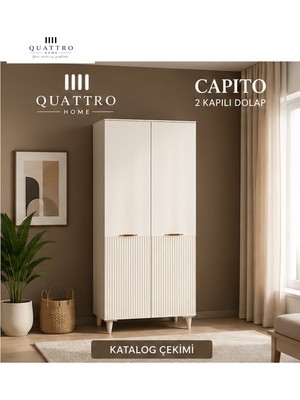 Quattro Home Capıto 2 Li Dolap