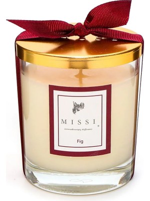 Missi Kapaklı Fig (İncir)Vegan Mum