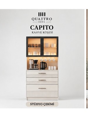 Quattro Home Capıto 2 Li Kahve Köşesi