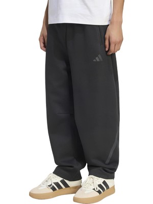 adidas Z.N.E. Open-Hem Erkek Siyah Günlük Stil Eşofman Altı KF6306