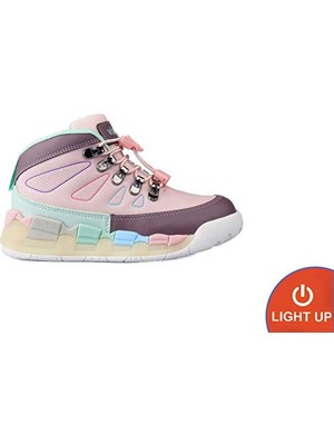 Vicco Ellen Çocuk Günlük Işıklı AYAKKABI946.P24K.417-114 Pembe