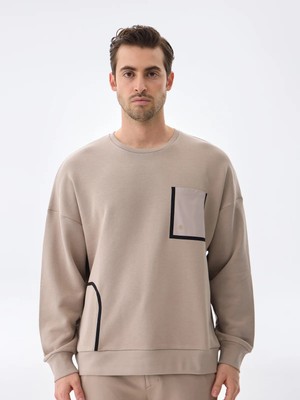 İsaora Isaora Performance Cotton Sweat Erkek Beıge Sweat ISR8113