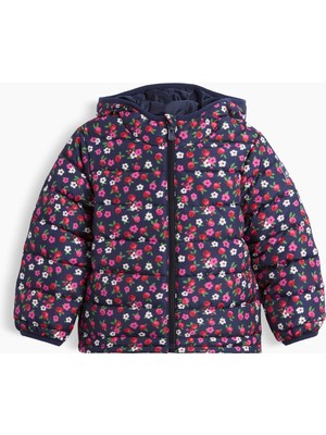 Gap Kız Bebek Lacivert Şişme Puffer Mont