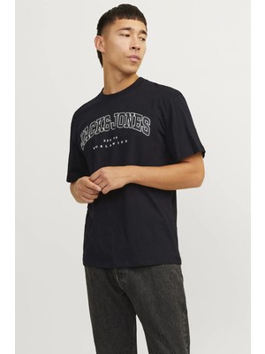 Jack & Jones Jack&jones Erkek Tişört 12257579 Black