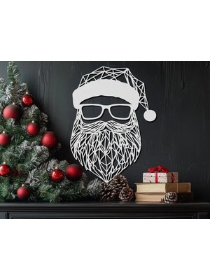 Home Noel Baba Yılbaşı Duvar Süsü