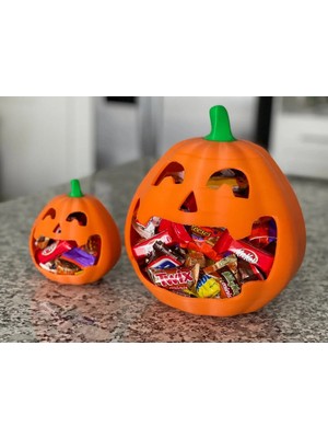 Home Halloween Balkabağı Şekerlik - 12 cm
