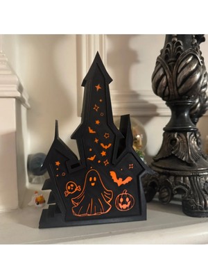 3D Stuff Halloween Temalı Dekoratif Işıklı Süs