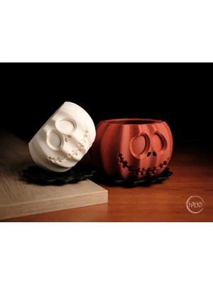 Home 2 Adet Balkabağı Pumpkin Kase Halloween