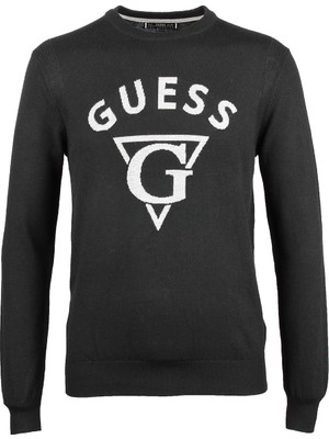 Guess Erkek Ipek, Yün Karışımlı Kazak M4BR06Z3H82