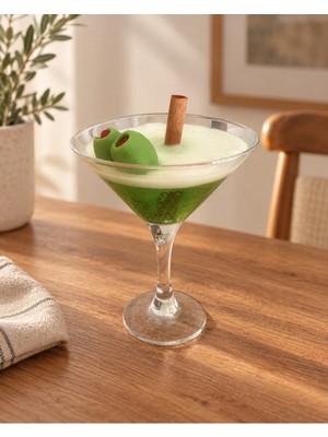 Kasaba Mumları Kokteyl Mum – Zeytinli Martini