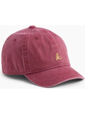 Gap Bebek Bordo Overdye Brannan Bear Beyzbol Şapka