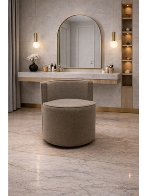 Ay Concept Verona 360 Derece Dönen Berjer Koltuk Kahverengi