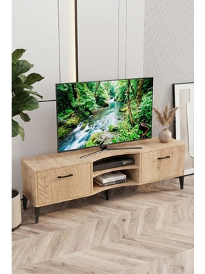 Bezos Vera Tv Sehpası Suntalam Bej 160X35 Diğer