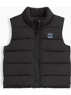 Gap Erkek Bebek Siyah Puffer Şişme Yelek