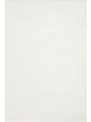 Eko Halı Pera 02 White Akrilik Yıkanabilir Kaymaz Tabanlı Modern Halı