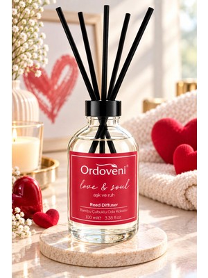 Ordoveni Paris'te Aşk ve Ruh Kokulu Bambu Çubuklu Oda Kokusu 100 ml | Zarif ve Romantik Paris Esintili Aroma | Uzun Süre Etkili Oda Kokusu | Çubuklu Koku Difüzörü | Ev, Ofis ve Yaşam Alanları Için
