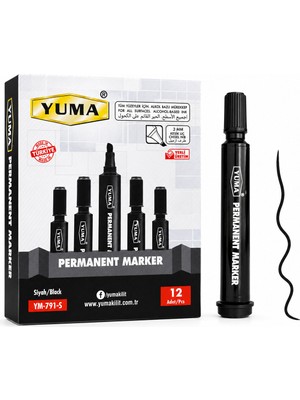 Store 12 Adet Siyah Tahta Kalem Kesik Uç 3mm