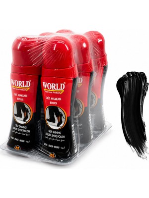 Store 6 Adet Siyah Likit Ayakkabı Boyası 75ML