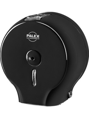 Palex Jumbo Tuvalet Kağıdı Dispenseri Siyah ABS Malzeme ile Şık Tasarım ve Kolay Temizlik