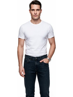 JSCO Erkek Normal Kesim Düz Paça Jean Pantolon Denim Kumaş JS2213-C58