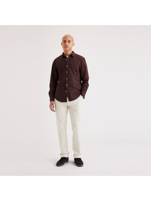 Dockers Erkek Regular Fit Pamuklu Dokuma Kumaş Yan Cepli Pantolon 25Y79488-0236