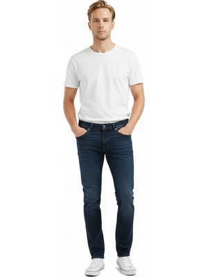 JSCO Erkek Dar Kesim Pamuklu Jean Pantolon 5 Cepli JS4412-C26