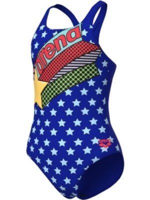 Arena G Midnight Swimsuit Swim Pro Back Çok Renkli Kız Çocuk Mayosu 011789880
