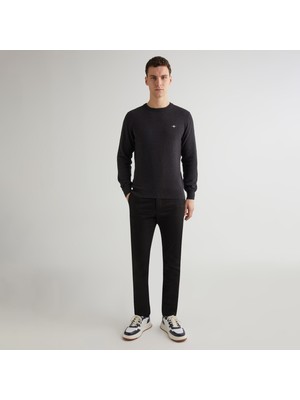 Gant Erkek Siyah Slim Fit Pantolon