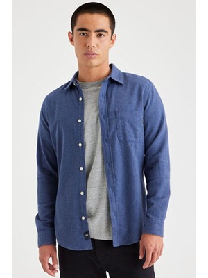 Dockers Minimalist Uzun Kol Erkek Gömlek - Günlük & Şık