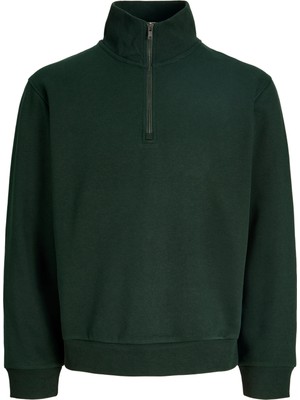 Jack & Jones Erkek Yarim Fermuarli Sweatshirt - Bradley