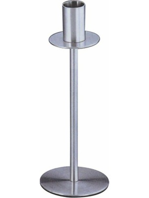 Biradlı Ayaklı Çelik Mumluk 22 cm