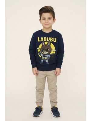 Crassi Erkek Çocuk Bluz Labubu Baskılı