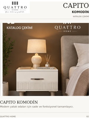Quattro Home Capıto Komodin