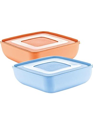 Dolozena M-033 3lt Kare Saklama Kabı 1 Adet