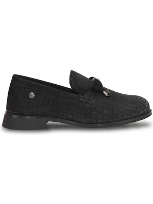 Mammamia D26KA-3075 Kadın Hakiki Deri Casual Ayakkabı Siyah