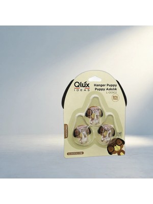 Aslanoğlu Store Şeffaf Yapışkanlı 3 Parça Puppy Askı Kolay Montaj Evcil Hayvan Aksesuarı